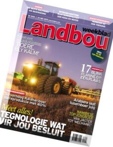 Landbou weekblad – 22 Mei 2015