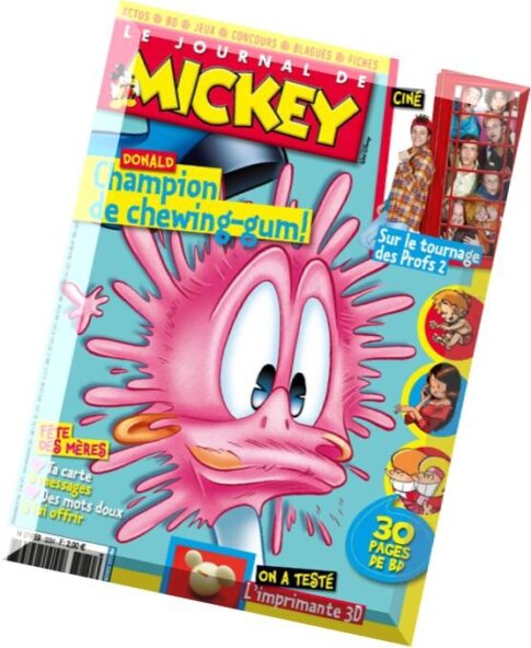Le Journal de Mickey — 27 Mai au 2 Juin 2015
