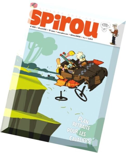 Le Journal de Spirou N 4020 – 29 Avril au 5 Mai 2015