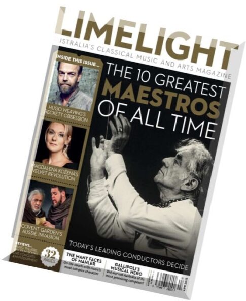 Limelight Magazine – April 2015