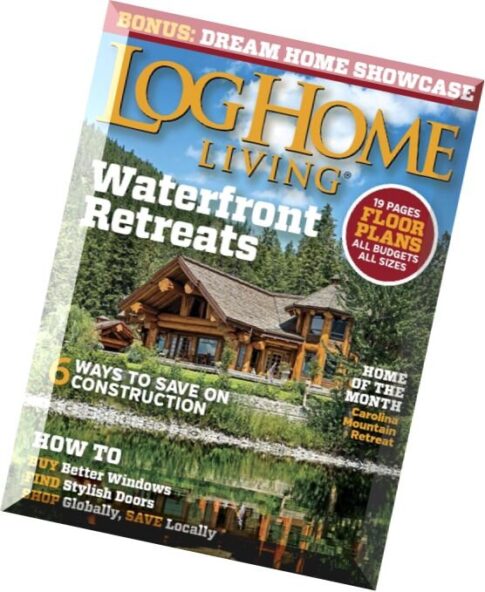Log Home Living — June-July 2015