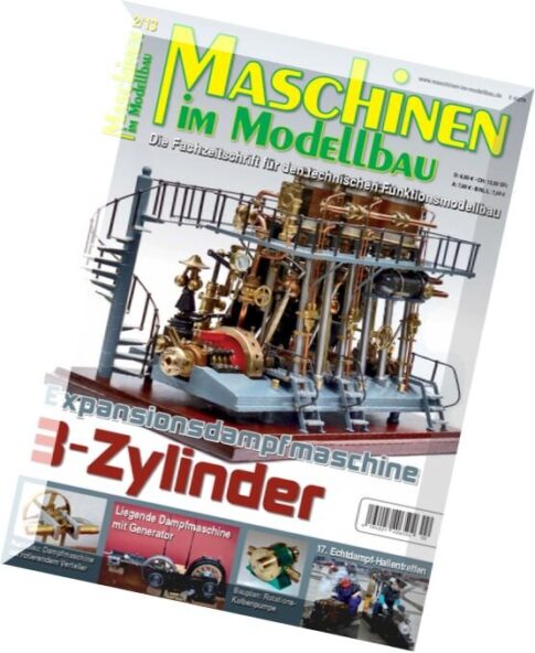 Maschinen im Modellbau Magazin N 02, 2013