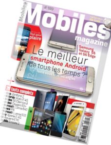 Mobiles Magazine N 189, Mai-Juin 2015