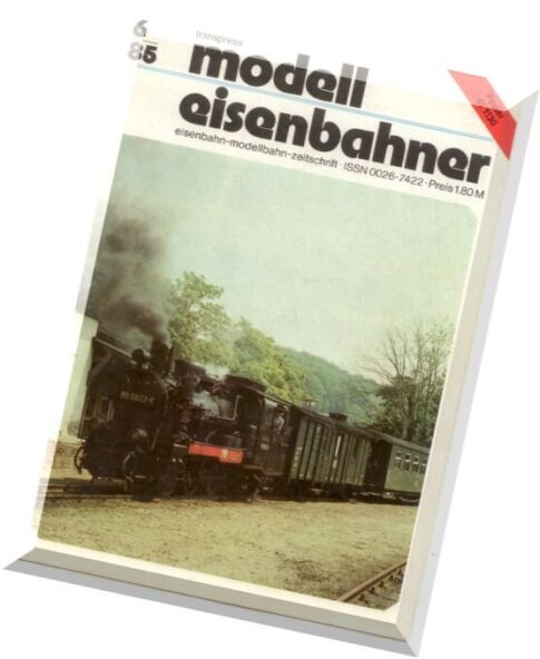 Modell Eisenbahner 1985-06