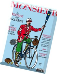 Monsieur Magazine N 112 — Mai-Juin 2015