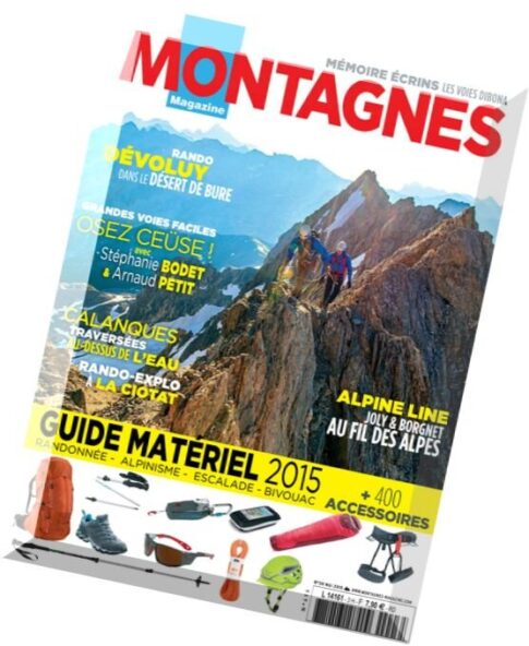 Montagnes Magazine N 416 — Hors-Serie N 3 — Mai 2015