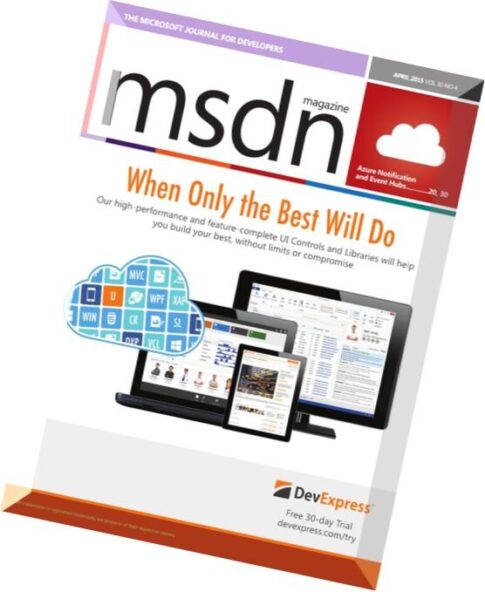 MSDN Magazine — April 2015