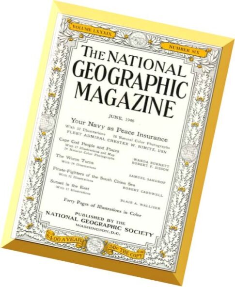 National Geographic Magazine 1946-06, June