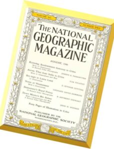 National Geographic Magazine 1946-08, August