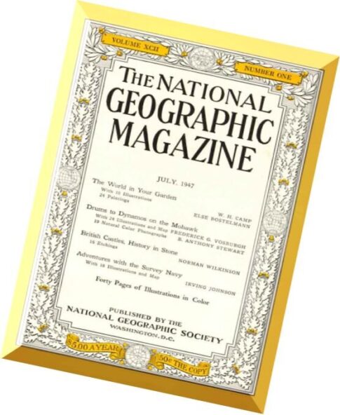 National Geographic Magazine 1947-07, July