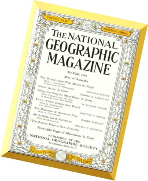 National Geographic Magazine 1948-03, March