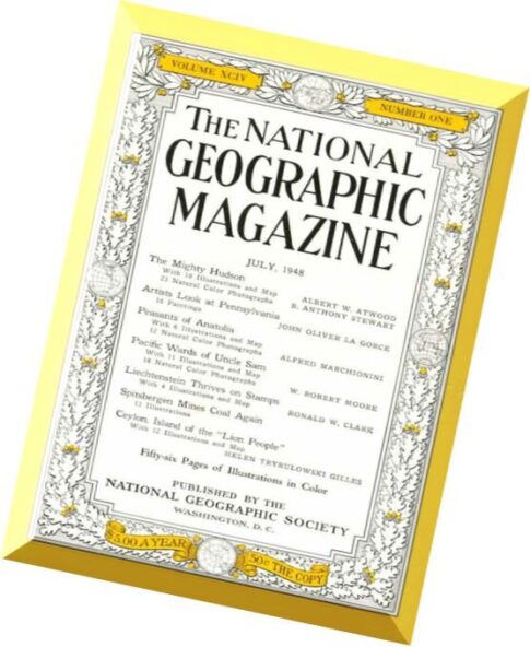 National Geographic Magazine 1948-07, July