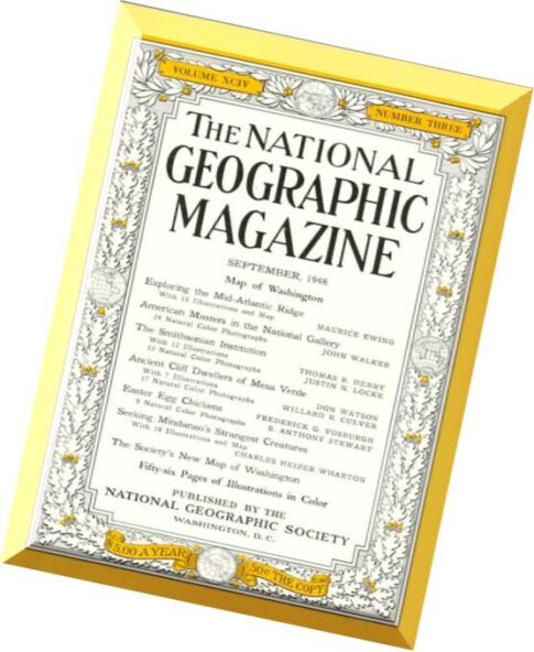 National Geographic Magazine 1948-09, September