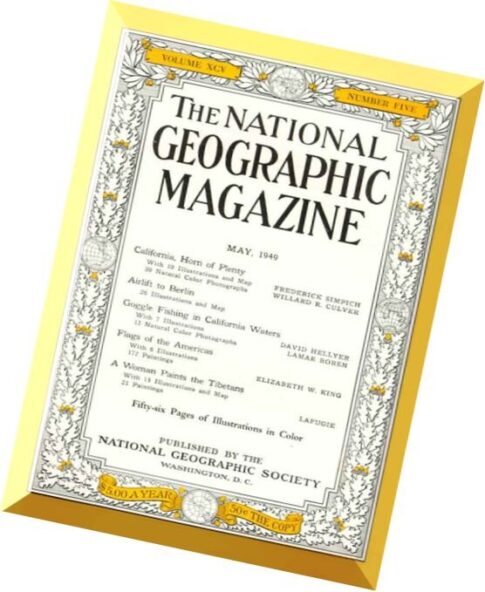 National Geographic Magazine 1949-05, May