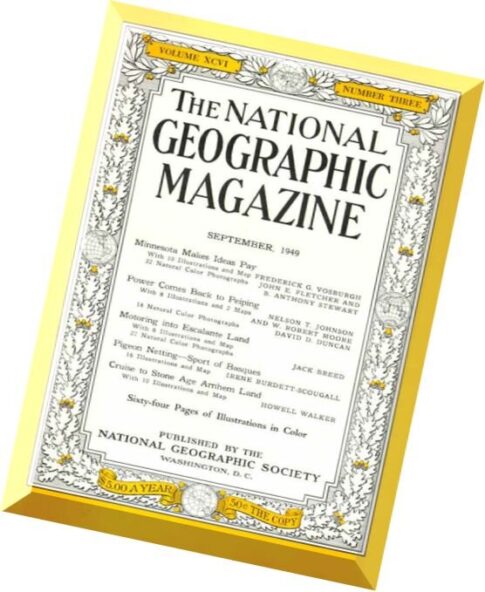 National Geographic Magazine 1949-09, September