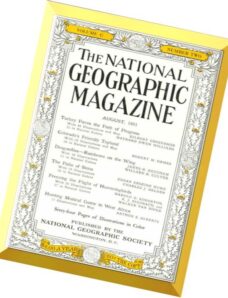 National Geographic Magazine 1951-08, August