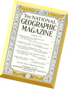 National Geographic Magazine 1955-08, August