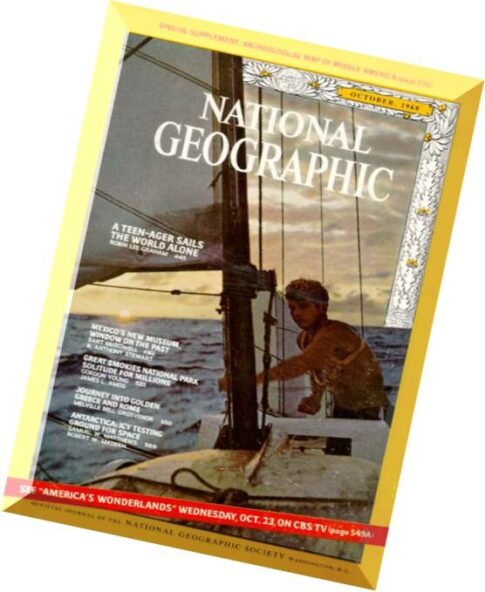 National Geographic Magazine 1968-10, October