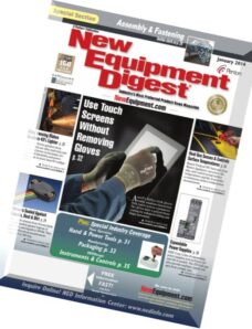 New Equipment Digest -January 2014