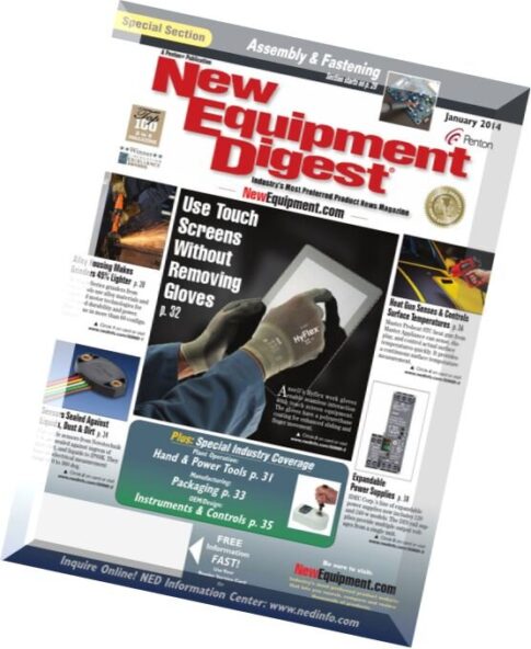 New Equipment Digest -January 2014