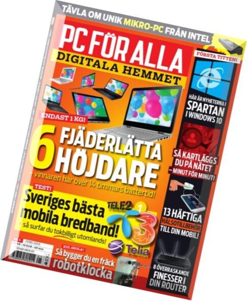 PC For Alla Digitala Hemmet – Juni 2015