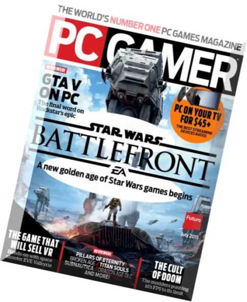 PC Gamer USA – July 2015