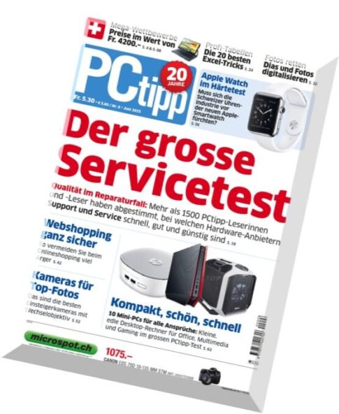 PC-Tipp Magazin Juni N 06, 2015
