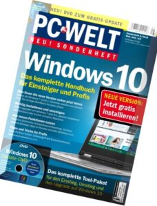 PC-WELT Sonderheft Windows 10 Mai-Juni-Juli 2015