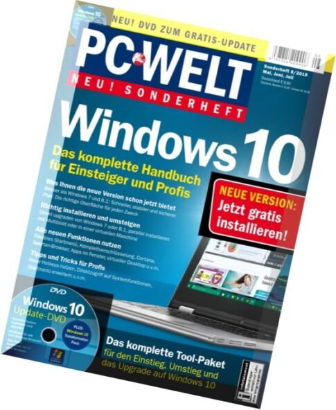 PC-WELT Sonderheft Windows 10 Mai-Juni-Juli 2015