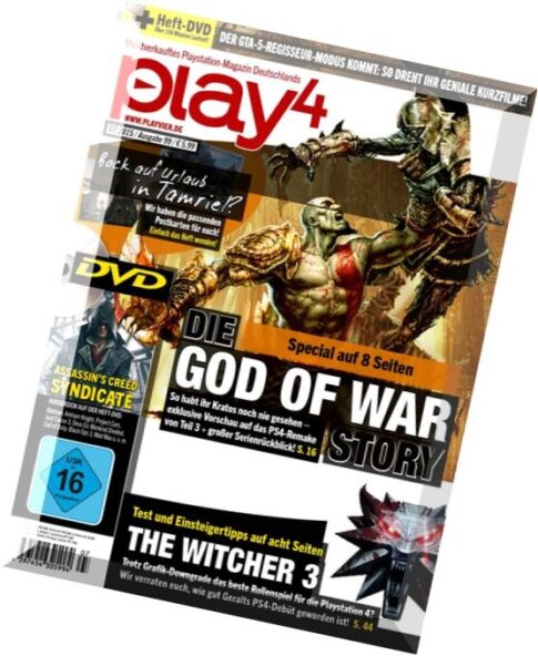 Play4 Magazin — Juli 2015