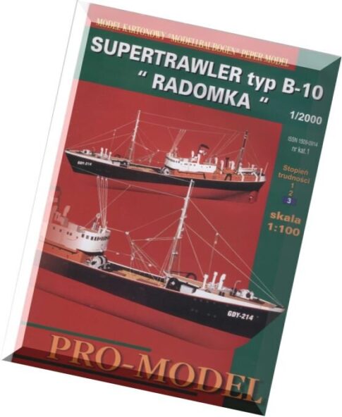 Pro-Model — 001 — Supertrawler B-10 Radomka
