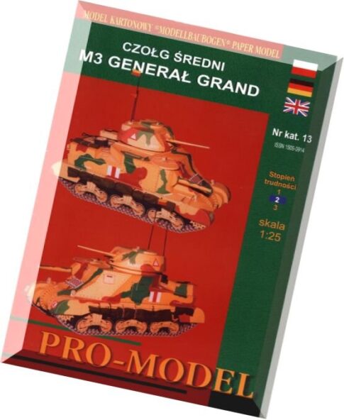 Pro-Model — 013 — Czold Sredni M3 General Grand