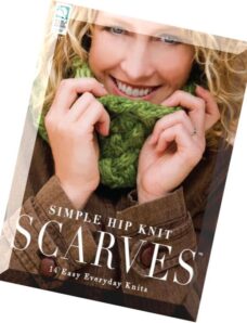Simple Hip Knit Scarves- 14 Easy Everyday Knits