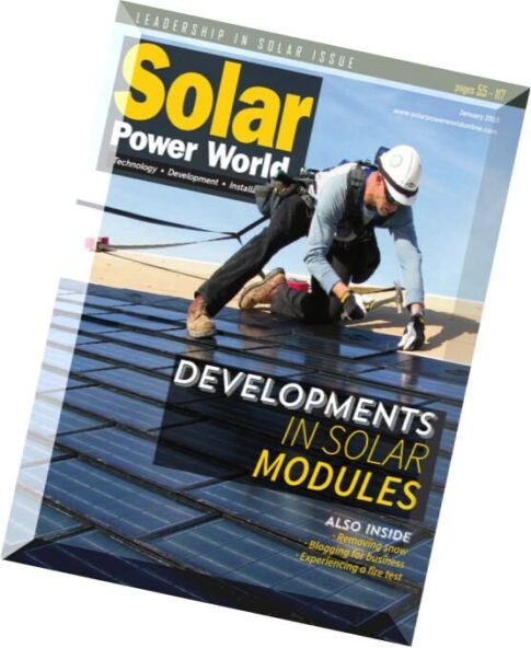 Solar Power World — January 2015
