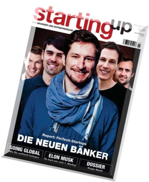 StartingUp Magazin — Juni-August N 02, 2015