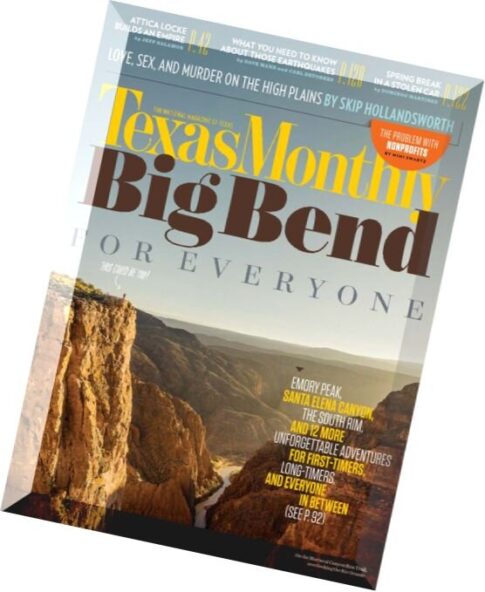 Texas Monthly — May 2015