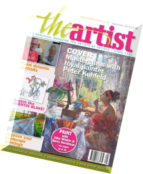 The Artist Magazine 2012-09