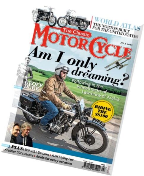 The Classic MotorCycle – July 2015