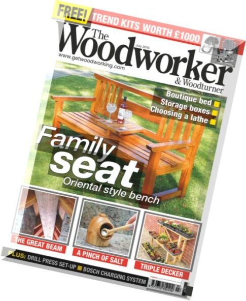 The Woodworker & Woodturner – July 2015