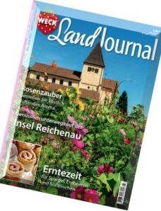 Weck Land Journal – Mai-Juni 2015