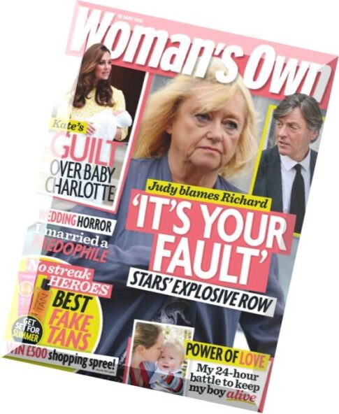 Woman’s Own – 18 May 2015