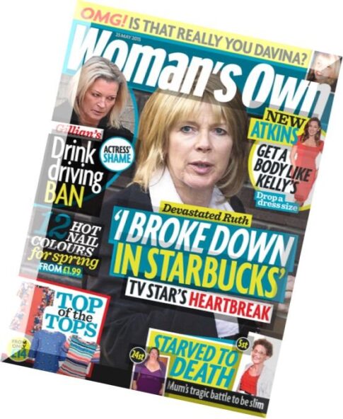 Woman’s Own – 25 May 2015