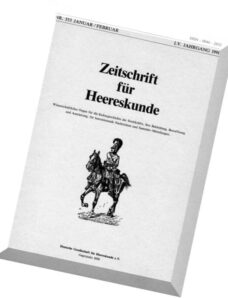 Zeitschrift fur Heereskunde 1991-01-02 (353)