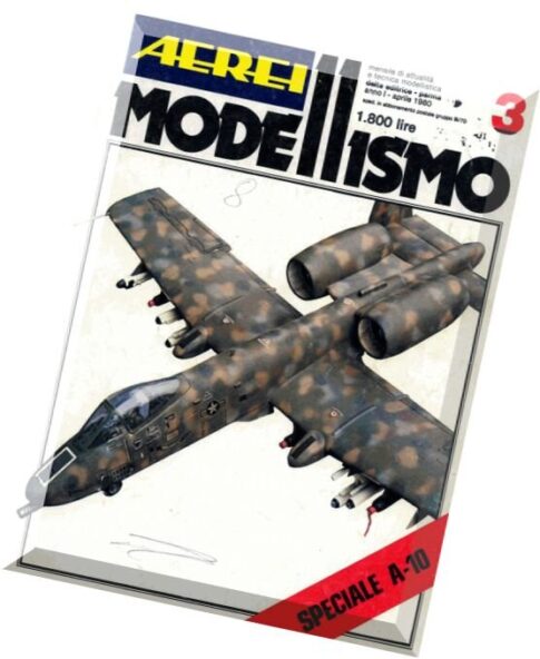 Aerei Modellismo – 1980-04 – A-10,Fw-190, Fi-156