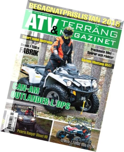 ATV & Terrang Magazinet – Nr.3 2015