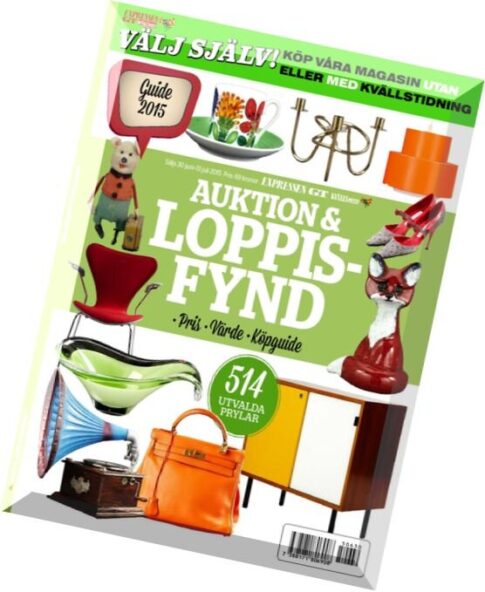 Auktion & Loppisfynd — Guide 2015