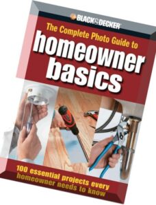 Black – Decker The Complete Photo Guide Homeowner Basics+OCR