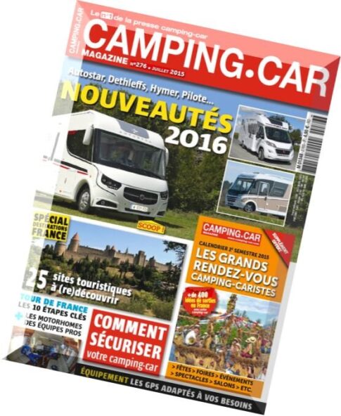 Camping-car – Juillet 2015