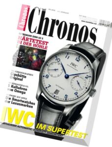 Chronos – Uhrenmagazin Juli-August 2015