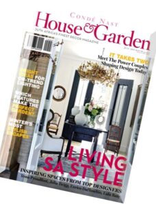 Conde Nast House & Garden South Africa — July 2015